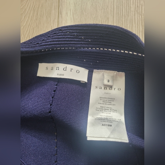 Sandro Paris Short Knit Skirt - Picture 4 of 4